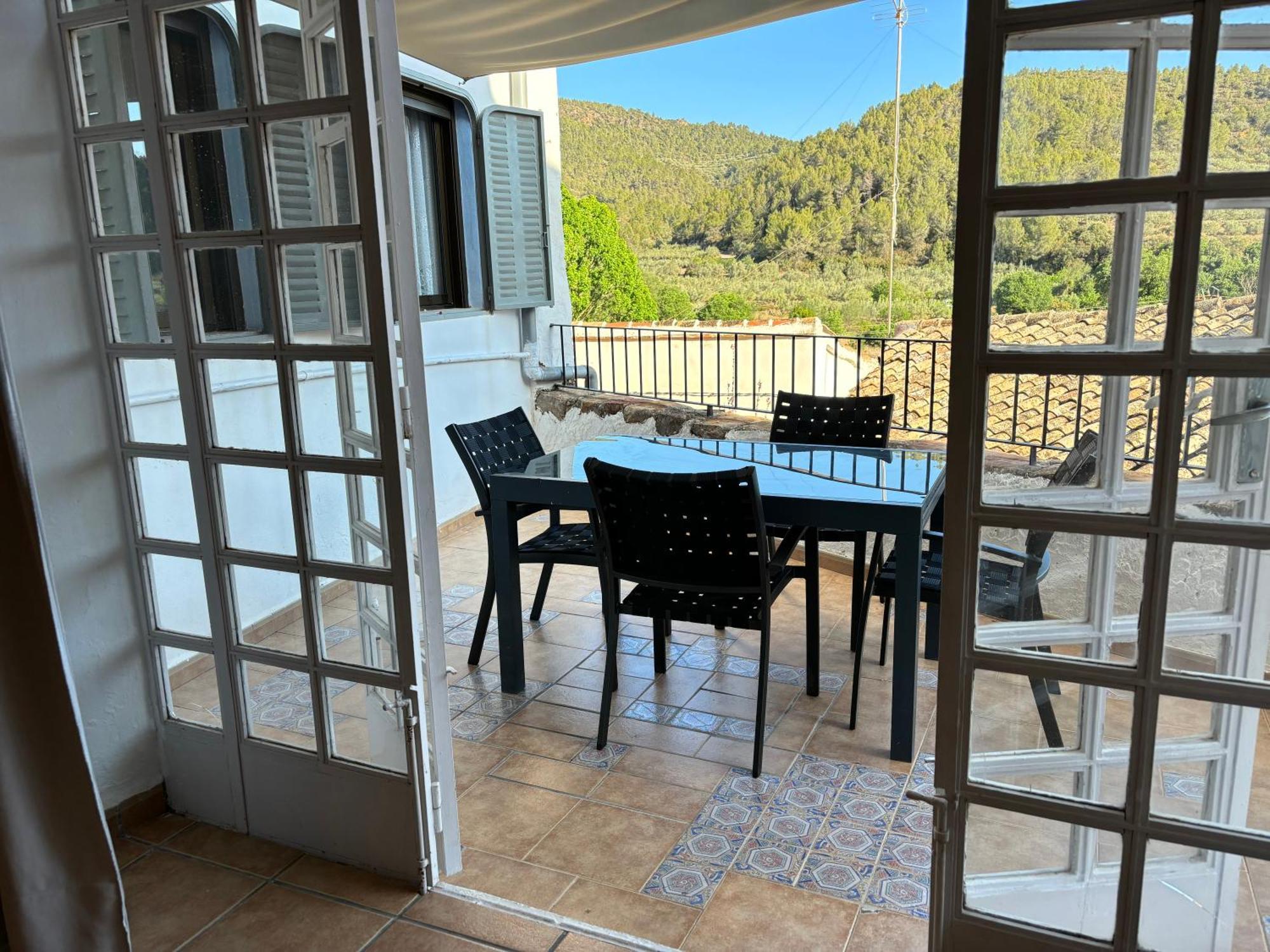 Piso En Vall De Almonacid Con Vistas, Aire Acondicionado, Wifi Y Smart Tv Esterno foto